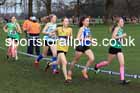 Womens Under-17s, 2024 CAU Inter Counties Cross Country Champs., Wollaton Park, Nottingham. Photo: David T. Hewitson/Sports for All Pics